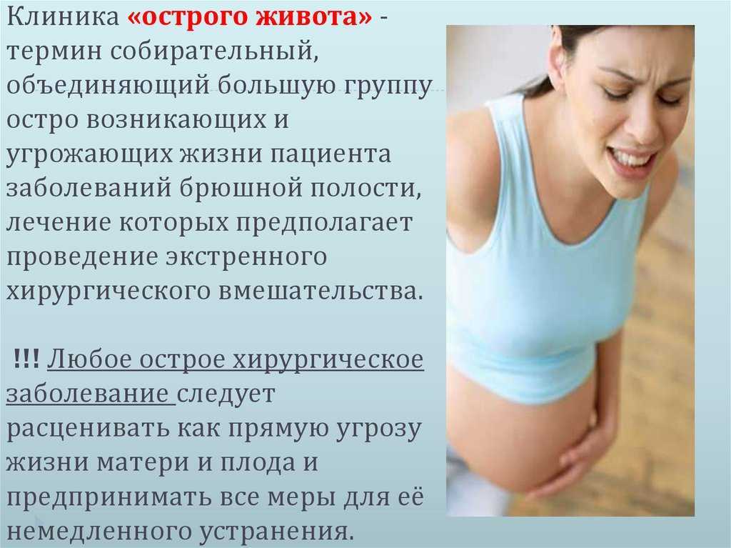 Ложные схватки при беременности