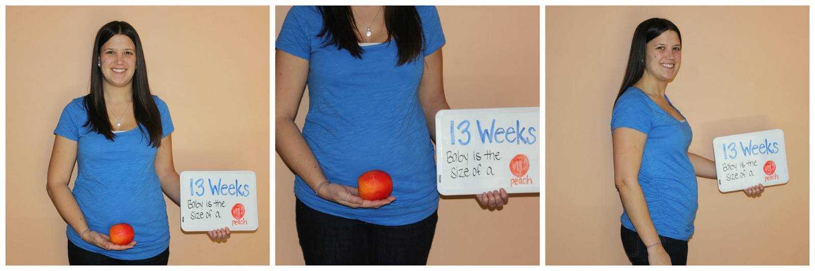 Как развивается плод на 13-й акушерской неделе беременности