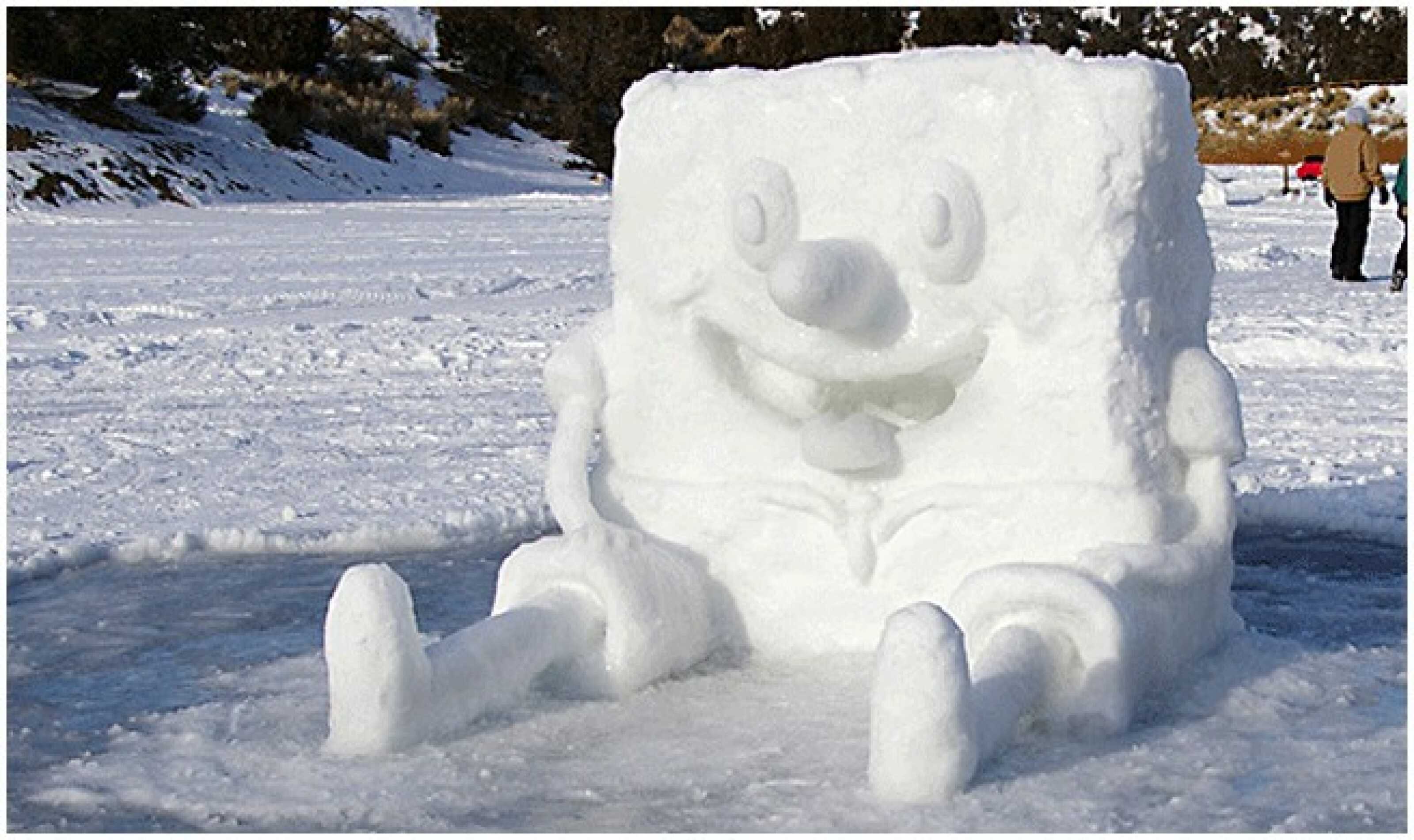 Поделки из снега — лучшие идеи что сделать из снега
