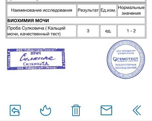 Анализ мочи по сулковичу: нормы и расшифровка у детей