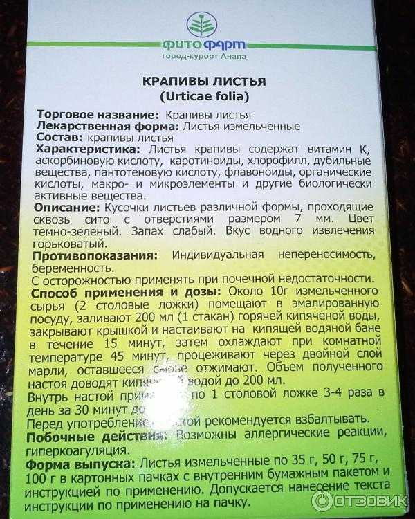 Крапива при обильных месячных: показания к применению, как правильно пить?