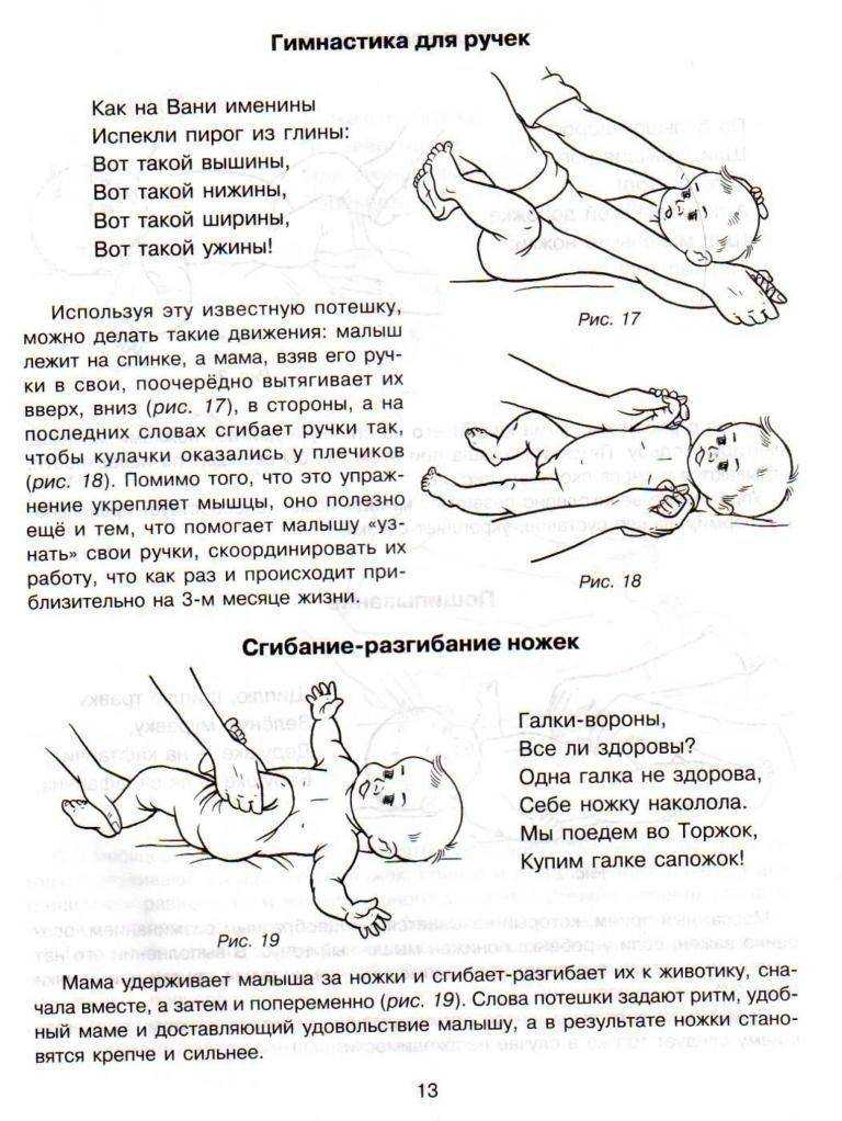 Комплексы массажа и гимнастики для детей
