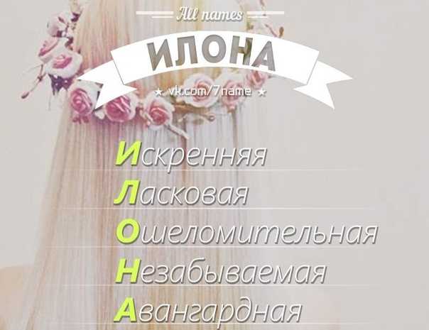 Значение и тайна имени илона
