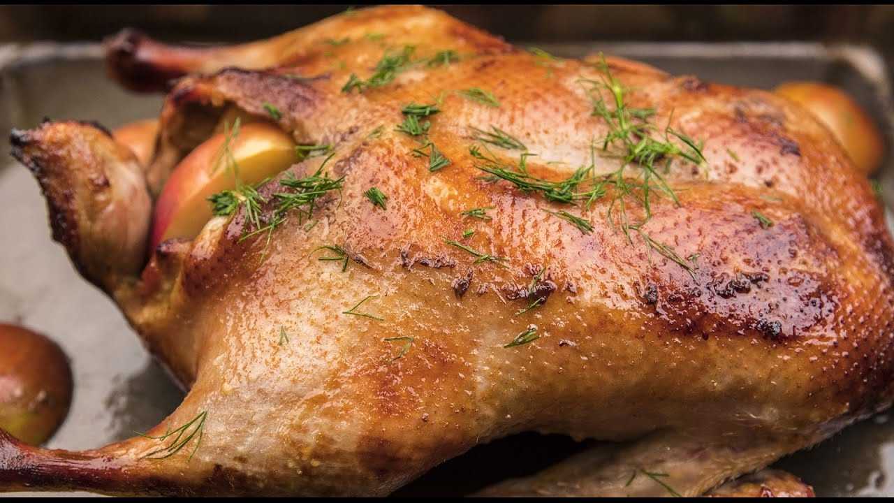 Как приготовить гуся в духовке быстро и вкусно, видео от бабушки