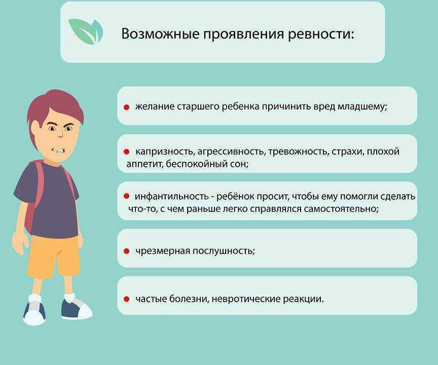 Детская ревность: причины, признаки, как бороться