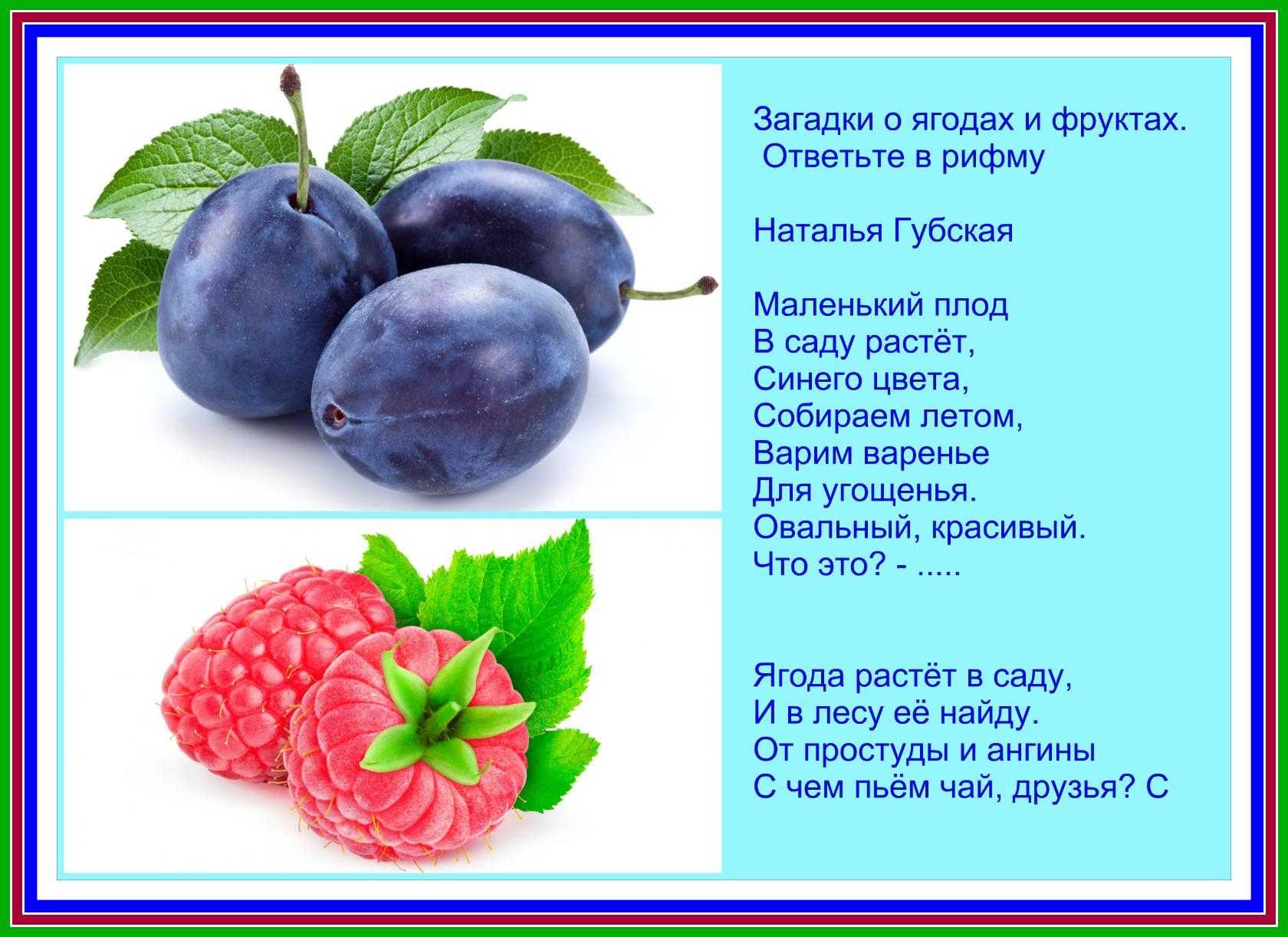 82 загадки про ягоды: изучаем вкусные плоды с детьми