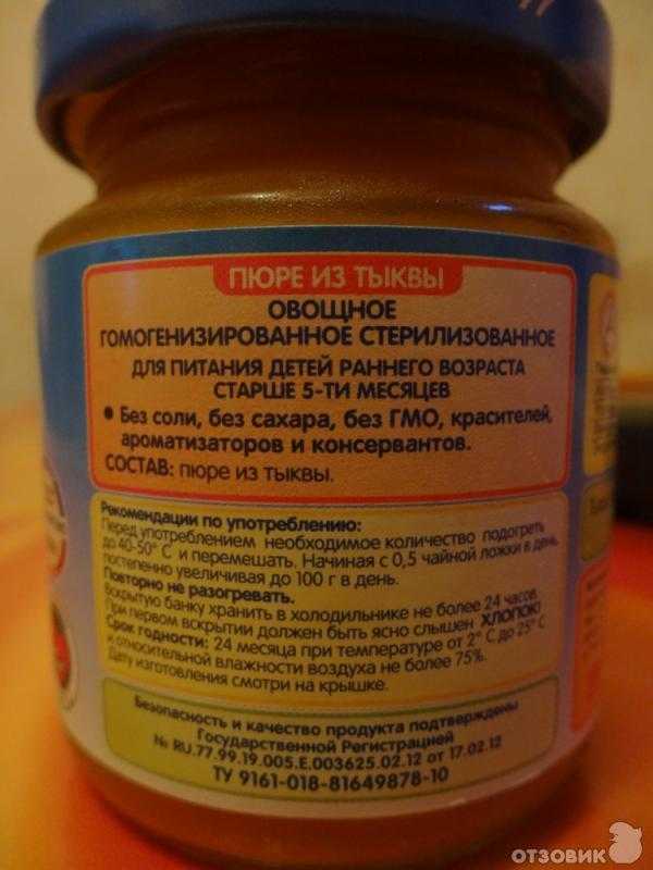 Тыква для прикорма грудничка: со скольки месяцев давать, рецепты