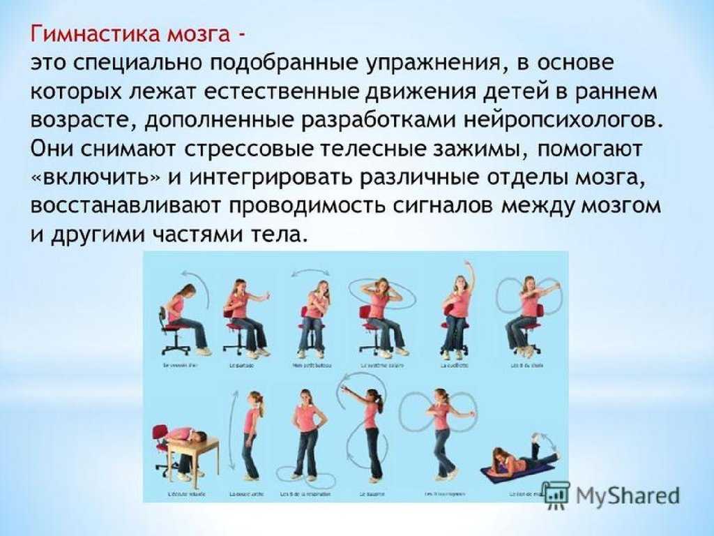 Гимнастика мозга картинки