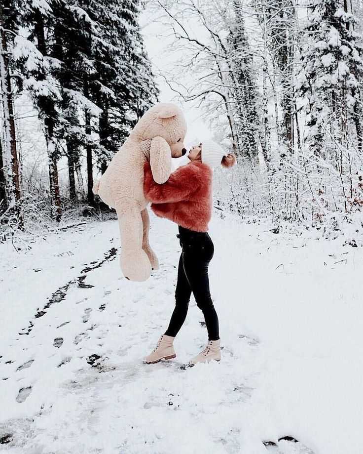 Зимняя фотосессия детей