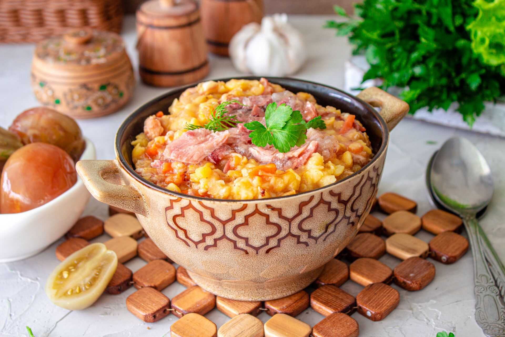 Гороховая каша – 10 рецептов