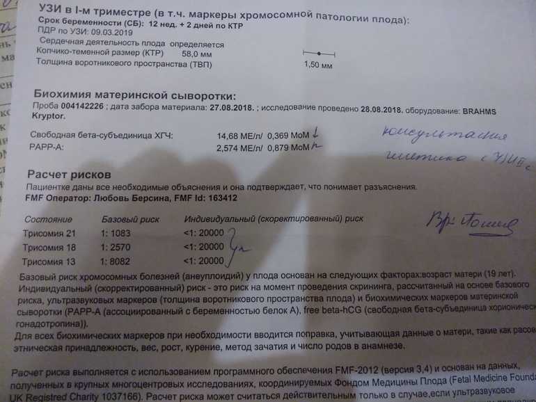 Осложнения беременности