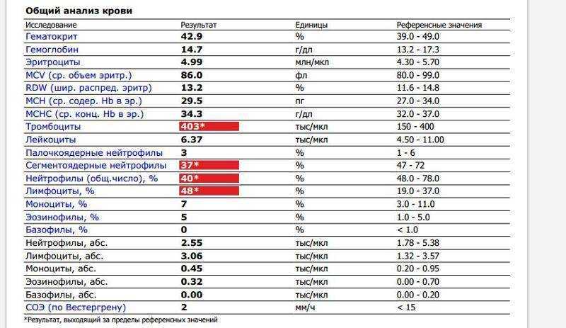 Повышенные эозинофилы в крови у женщин и детей: причины отклонений и норма