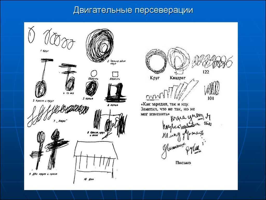 Персеверация: причины, характеристики, лечение