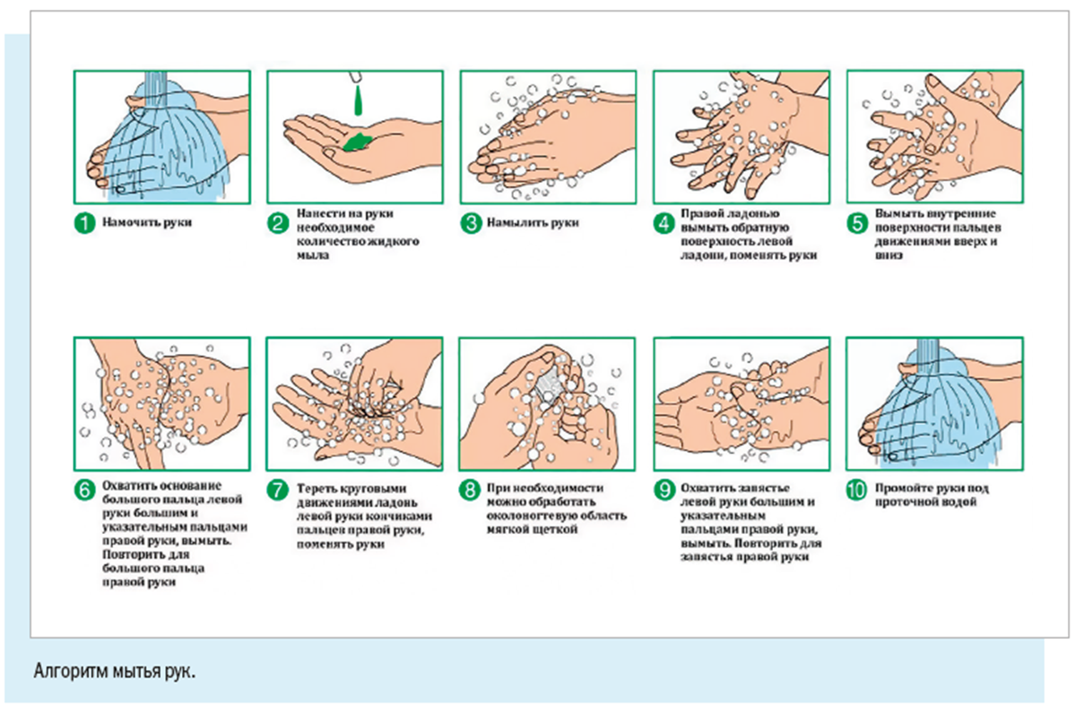 Алгоритм гигиенической обработки рук мытье. Гигиеническая обработка рук мылом алгоритм. Схема обработки рук медицинского персонала. Гигиена мед персонала обработка рук.