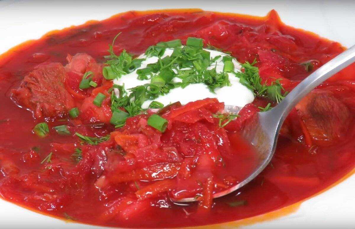 Борщ Из Квашеной Капусты Фото Рецепт