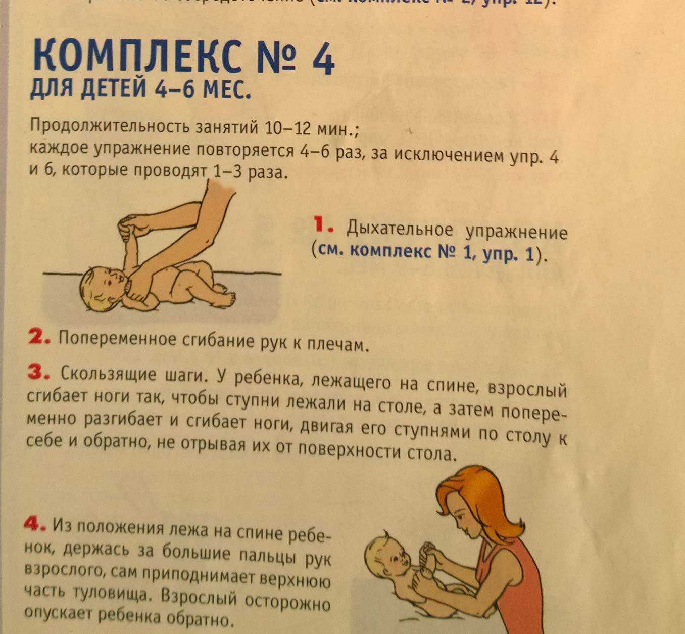 Гимнастика для новорожденных