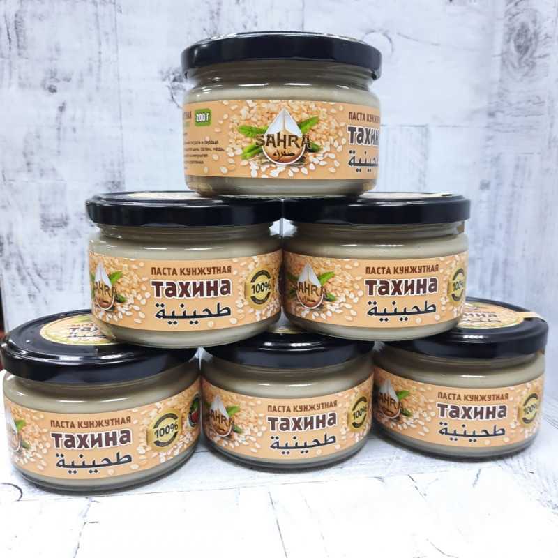 Тахини- рецепт кунжутной пасты и соуса, блюда с тхиной
