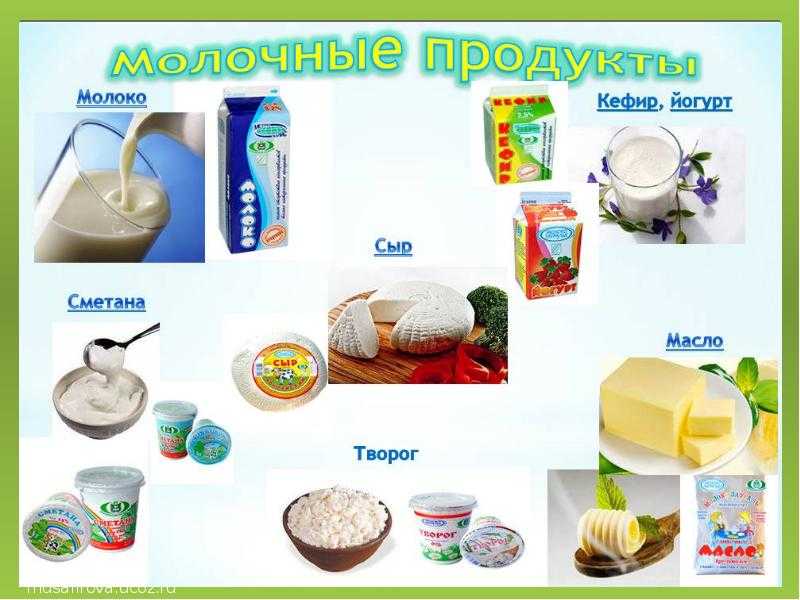 Какие продукты относятся к кисломолочным