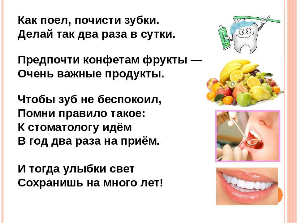 Что кушать после чистки зубов. Стишок про Здоровые зубы. Беседа о здоровье зубов. Здоровье зубов для дошкольников. Стихи про Здоровые зубы.