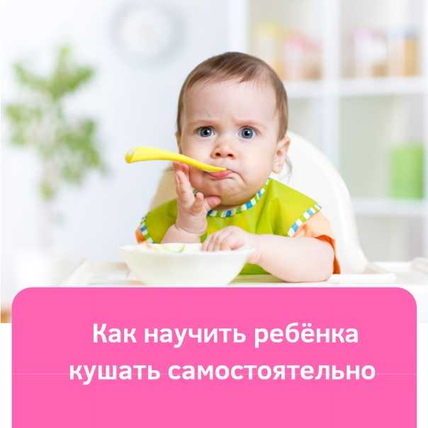Как научить ребенка есть ложкой самостоятельно: комаровский (видео)