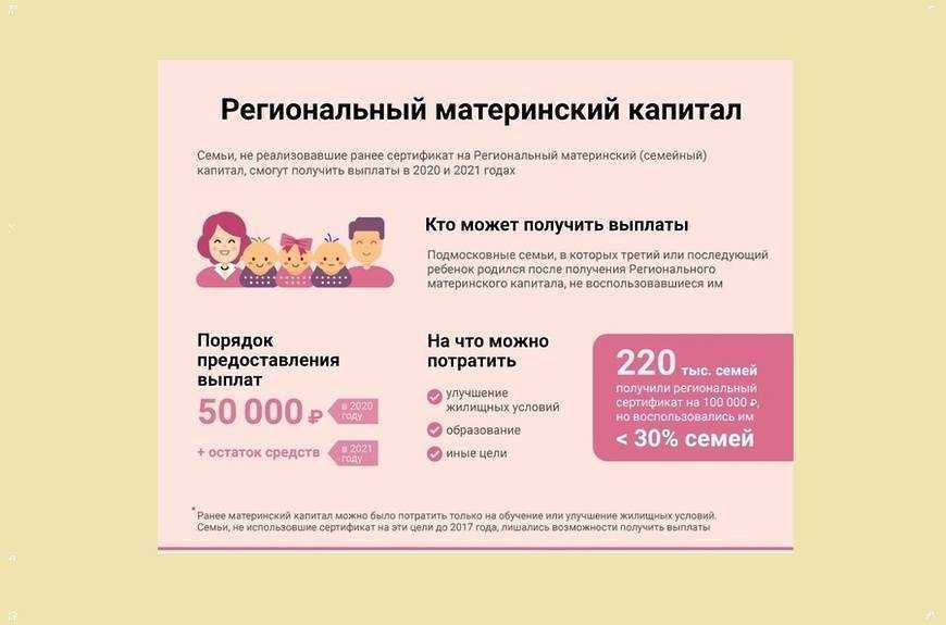 Меры поддержки многодетных семей в регионах